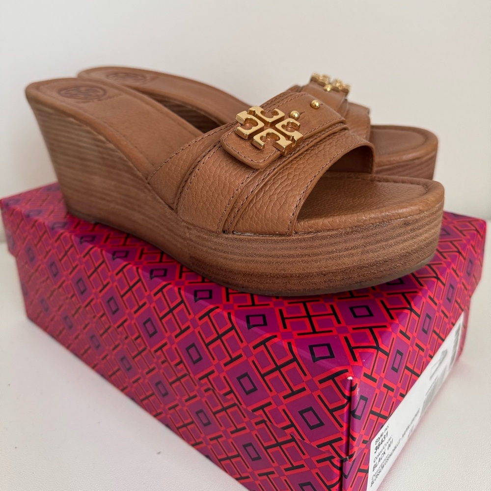 Tory Burch High Heel Sandals/Wedges - Picture 4 of 7